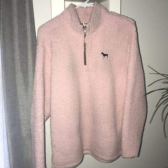 PINK Victoria's Secret Tops - Pink rare Sherpa